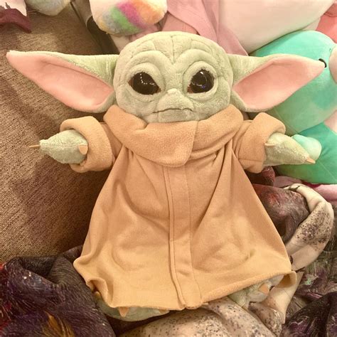 My Baby Yoda Plushie From Build A Bear Finally Arrived And I Couldnt
