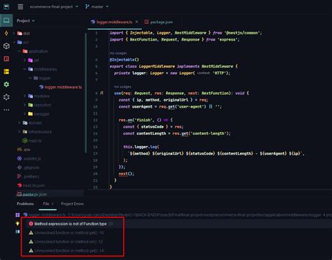 Webstorm Bugs Using Nestjs Loggermiddleware Ides Support Intellij Hot