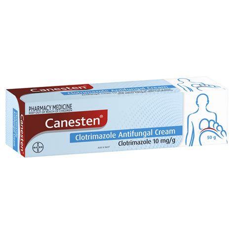 Canesten Clotrimazole Antifungal Cream 50g Discount Chemist