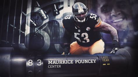 83 Maurkice Pouncey C Steelers Top 100 Players Of 2015 Youtube