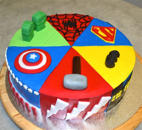Best of super heros cake. Superhero Cake - CakeCentral.com