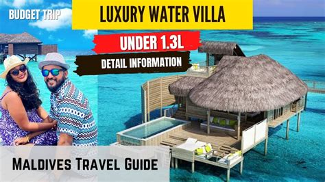 Maldives Budget Trip Luxury Stay Under Lakh Full Detail Cost