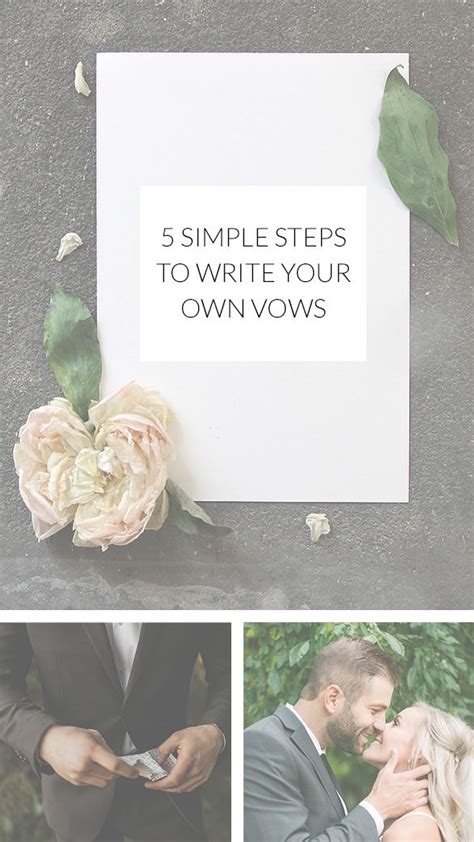 Whatever Your Motivation Writing Your Own Vows Can Feel Incredibly