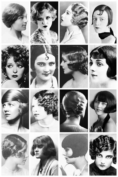 From The Bob To Finger Waves Vintage Photographs Depict Some Of