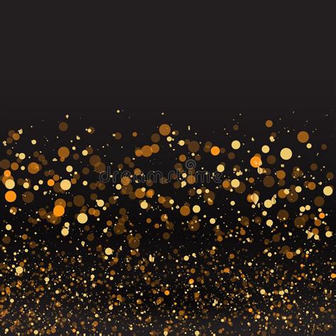Luxury Golden Sparkle Background Glitter Magic Glowing
