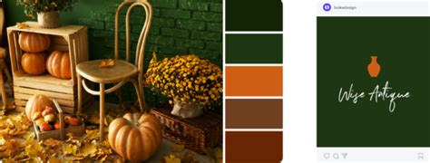 20 Fall Color Palettes For A Warm Fall Aesthetic Looka