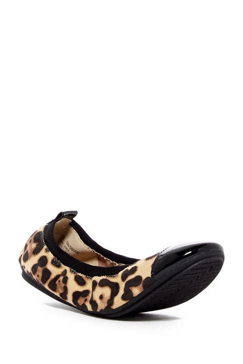 Susina Karsten Leopard Print Ballet Flat Leopard Print Shoes