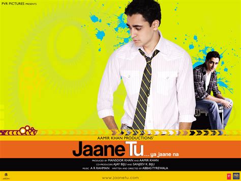 The female version of song 'jaane tu ya jaane na', sung by 'runa rizvi', is not in the original version of the film. Jaane Tu...Ya Jaane Na Bollywood Movie Trailer | Review ...