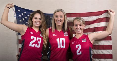 Nebraska Part Of The Path To Olympics For Three Usa Volleyball Players