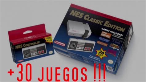 Especificaciones nintendo classic mini snes + 21 juegos: Los 30 Juegos del Nuevo Nintendo !!! NES Classic Edition ...