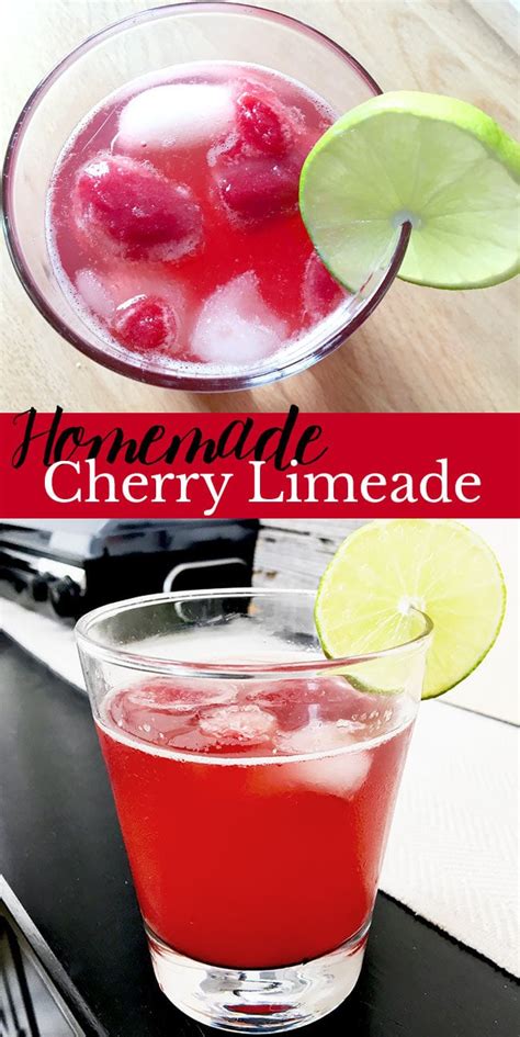 Homemade Cherry Limeade 100 Directions
