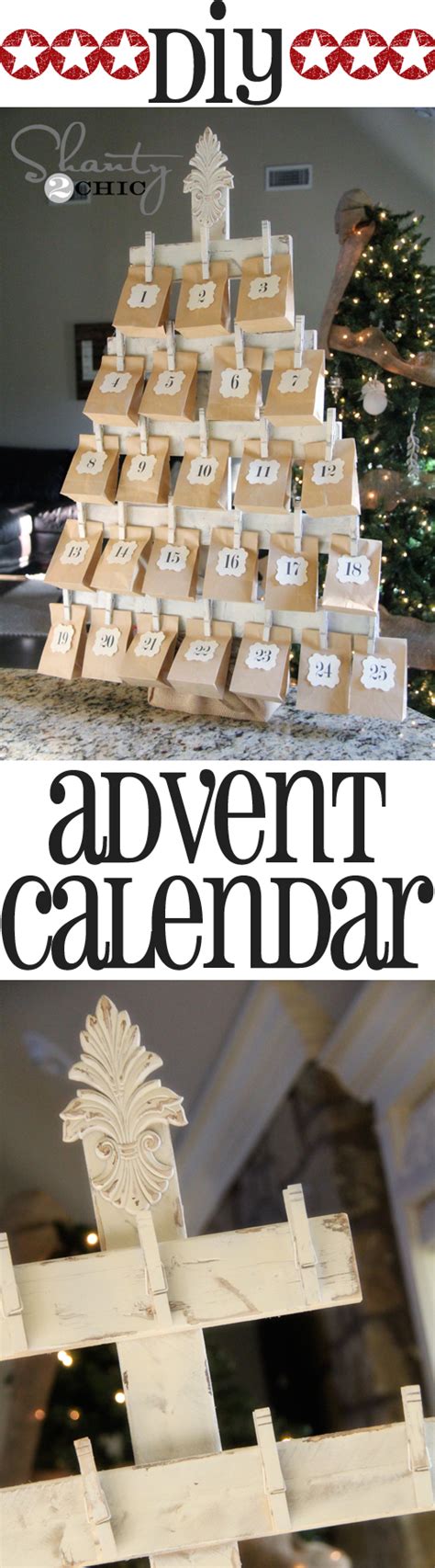 20 Diy Advent Calendar Ideas And Tutorials Styletic
