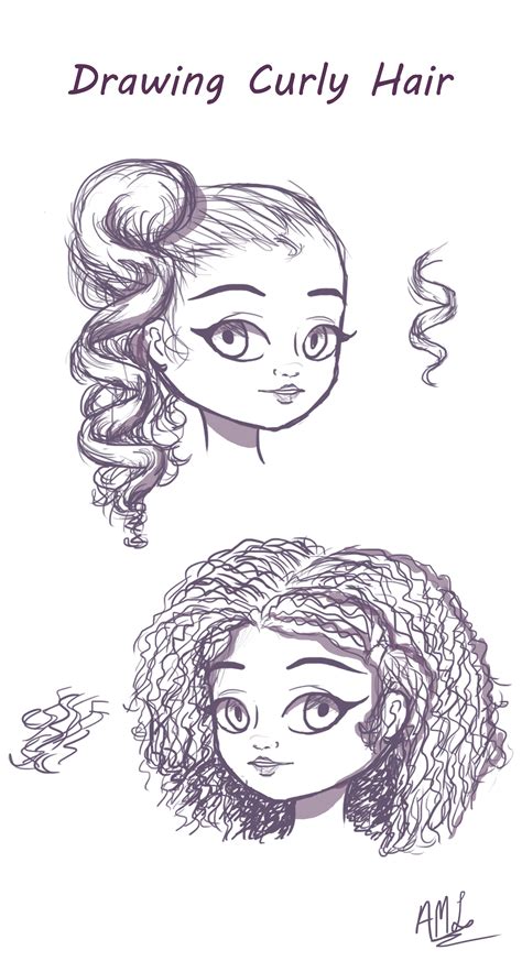 I always liked looking at cute anime characters with beautiful curly. How To Draw Curly Hair: Here is a quick tutorial on ...