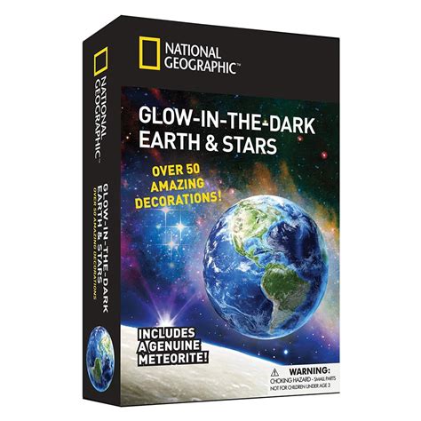 National Geographic Glow In The Dark Earth And Stars Stocking Fillers