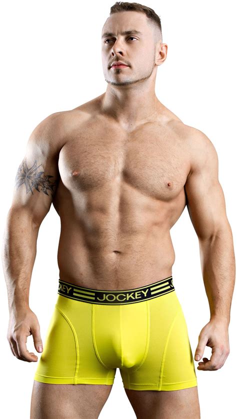 mens jockey sport microfiber active trunk 2pk value gym underwear boxer short ebay