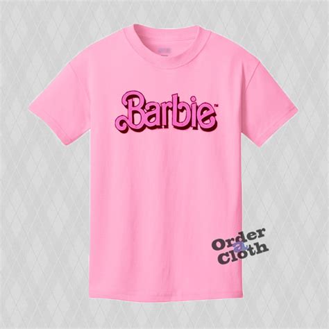 Pink Barbie T Shirt Orderacloth