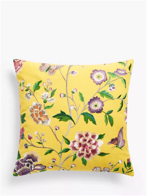 Sanderson Chinoiserie Hall Cushion Papavera