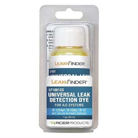 Leakfinder Uv Leak Detection Dye 1 Oz Size Lf1001cs Zoro