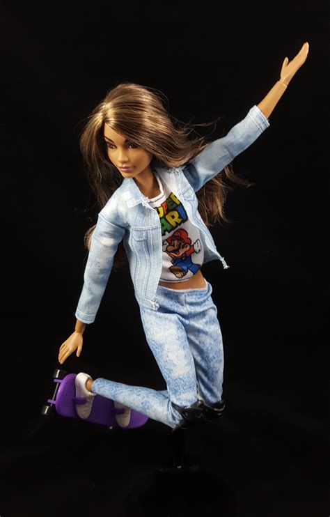 Barbie Made To Move Skateboarder In 2023 Barbie Dolls Barbie Barbie And Ken