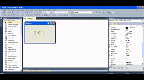 Hi, this is a comment. 2 C# - Hello World (Message Box, Label) - YouTube