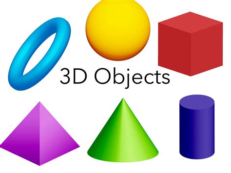 Play 3d Objects By Sonia Landers On Tinytap