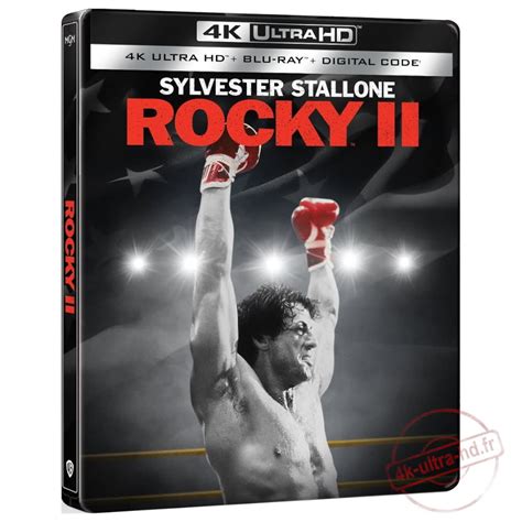Rocky 2 La Revanche Steelbook En Blu Ray 4k Uhd 1979