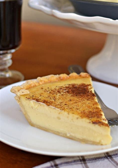 If you've never had custard pie before, it's a little bit like creme brulee in a pie crust. Old Fashioned Silky Creamy Custard Pie | Recipe | Custard pie recipe easy, Custard recipes ...