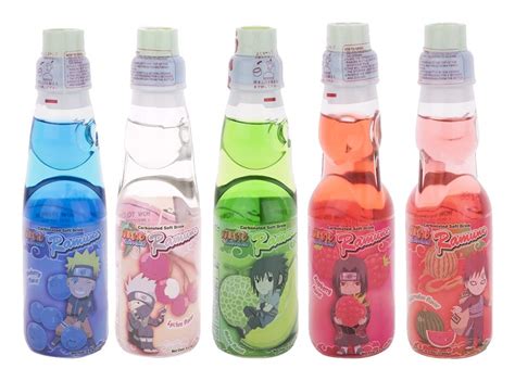 Buy Naruto Ramune Soda 5 Pack Variety Set Of 5 Online At Desertcartuae