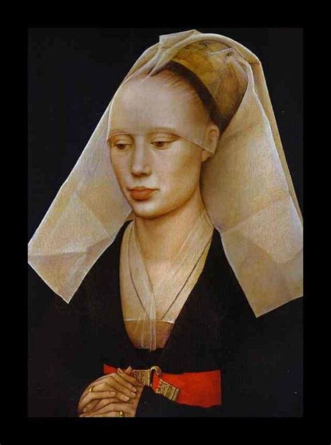 Rogier Van Der Weyden Portrait Of A Lady C 1460 National Gallery