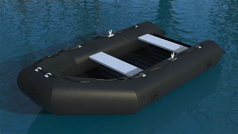Zodiac Boat 3d Model Cgtrader