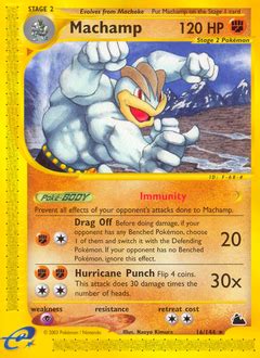 An enlarged example of this logo is shown here. Machamp Pokémon Card Value & Price | PokemonCardValue