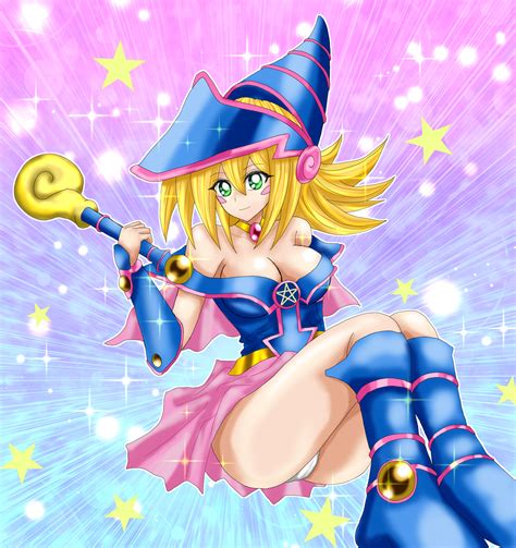 rule 34 1girls blonde hair duel monster leotard magical girl thick ass thick thighs yu gi oh
