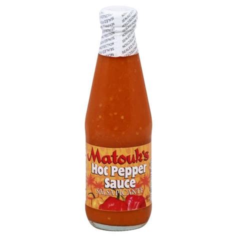 Matouks Hot Pepper Sauce Salsa Picante Publix Super Markets