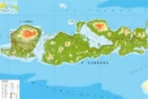 Kondisi Geografis Pulau Nusa Tenggara Berdasarkan Peta Indonesia Kunci