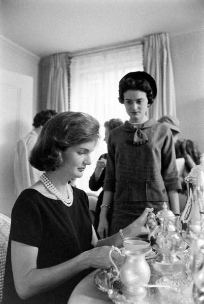 Jackie Kennedy And Her Mother Janet Auchincloss Jacqueline Kennedy