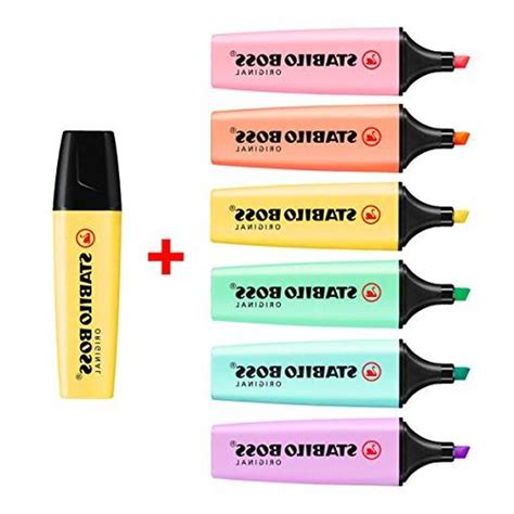 Stabilo Boss Original Pastel Highlighter Pens Highlighter Markers