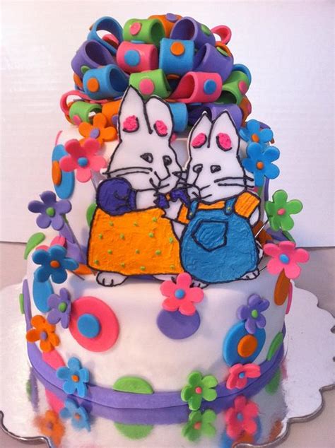 max and ruby cake cake by nikki belleperche cakesdecor