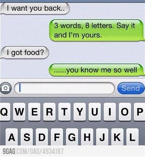 3 Words 8 Letters Say It And Im Yours Funny Text Conversations