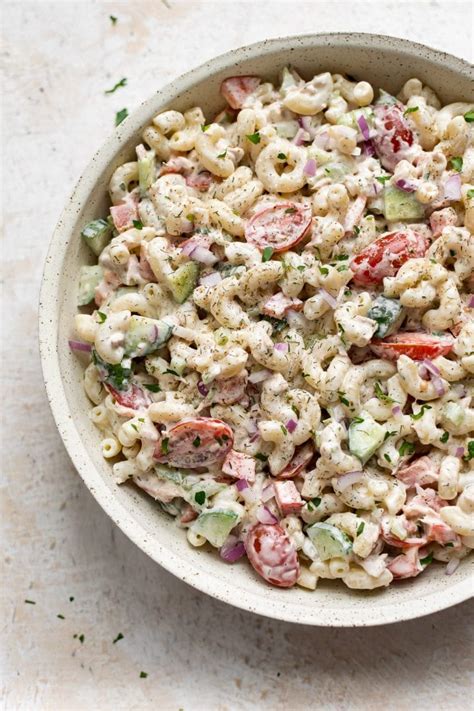 Creamy Tuna Pasta Salad • Salt And Lavender