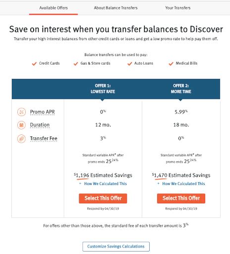 Discover Balance Transfer Guide