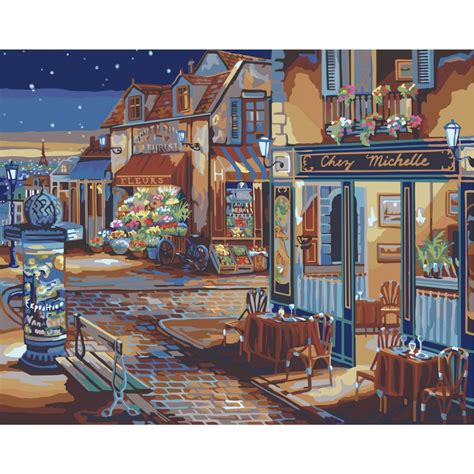 Starry Night Paint By Numbers Uk