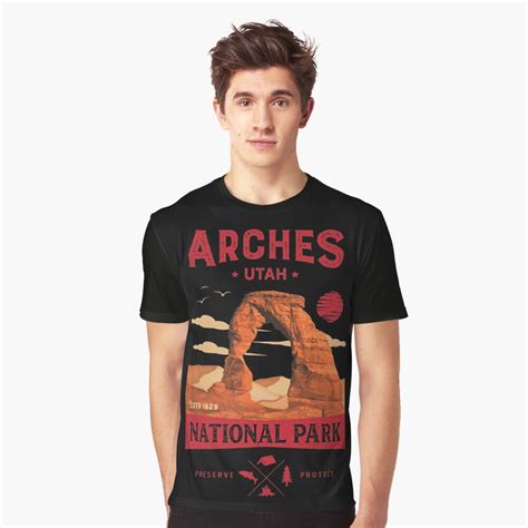Arches National Park T Shirt Delicate Arch Vintage Utah T T Shirt