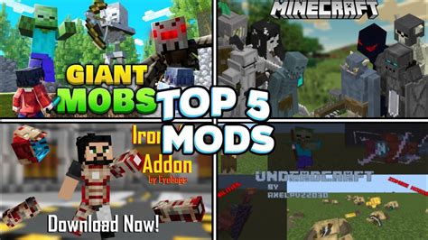 Top 5 Most Popular Minecraft Mods Minecraft Mods Youtube