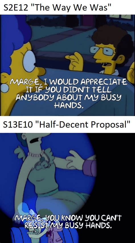 Artie Ziffs Busy Hands Comment Gets Taken Out Of Context In Season 13 Rthesimpsons