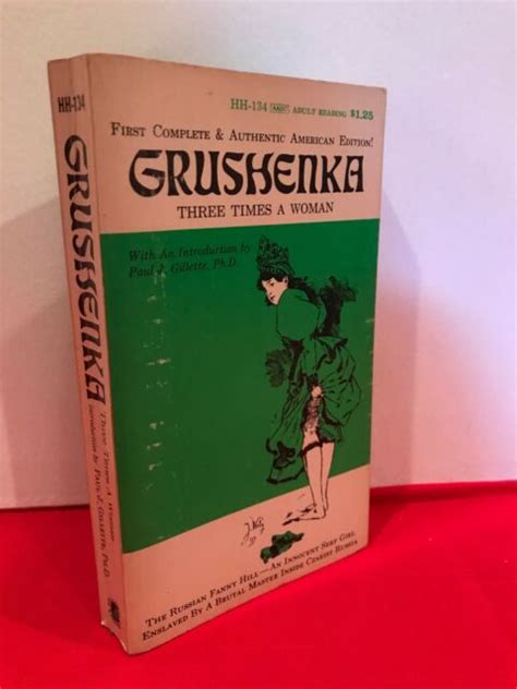 Grushenka Three Times A Woman By Paul J Gillette Paperback 1966 First Printi Ebay