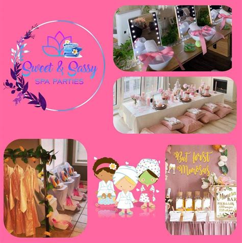 Sweet And Sassy Spa Parties