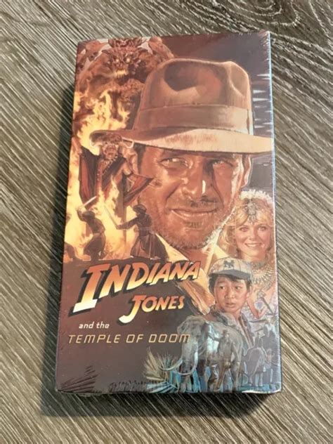 Indiana Jones And The Temple Of Doom Vhs New Sealed Paramount