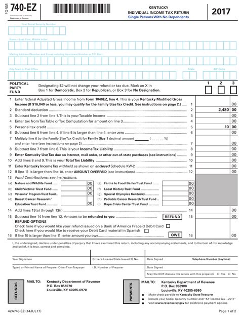 Jackson Hewitt Ky State Tax Return Forms Printable Printable Forms