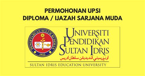 (gaji permulaan ialah pada gred u29: Permohonan Diploma UPSI Ambilan November 2018 Lepasan SPM