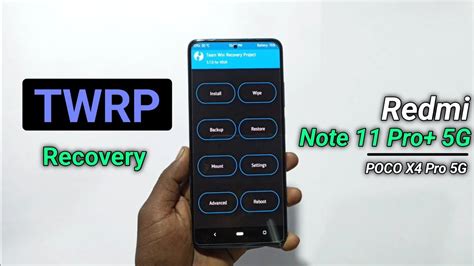 How To Install Twrp Recovery Redmi Note 11 Pro Plus 5g Veux Install Twrp Poco X4 Pro 5g